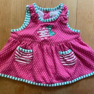 1995 Gymboree “South Seas” Newborn dress